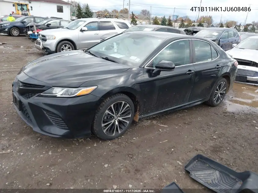 4T1B11HK1JU608486 2018 Toyota Camry Se