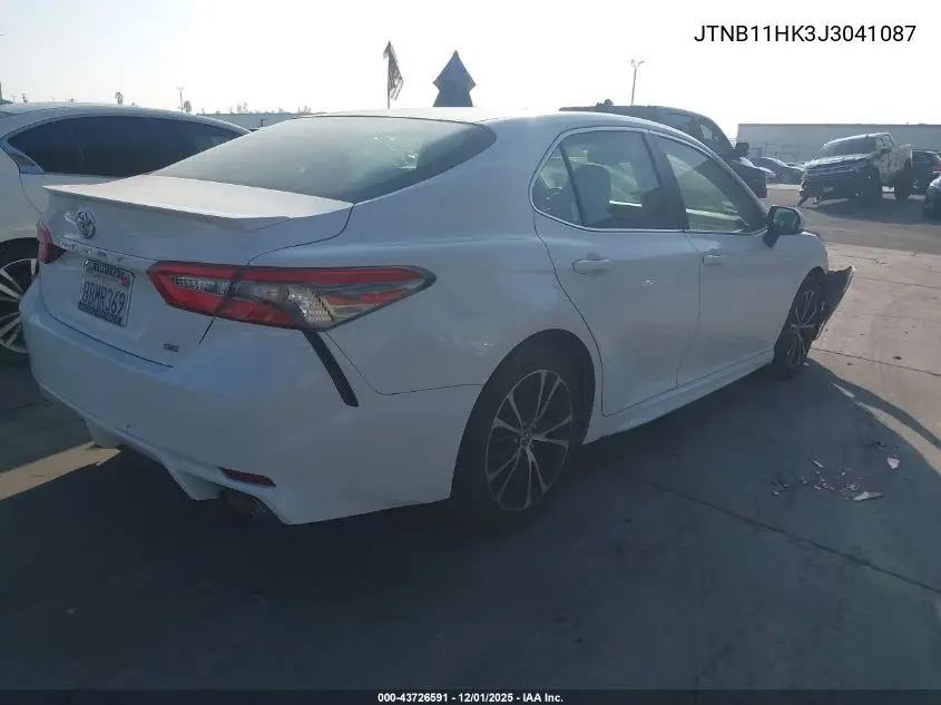 JTNB11HK3J3041087 2018 Toyota Camry Se