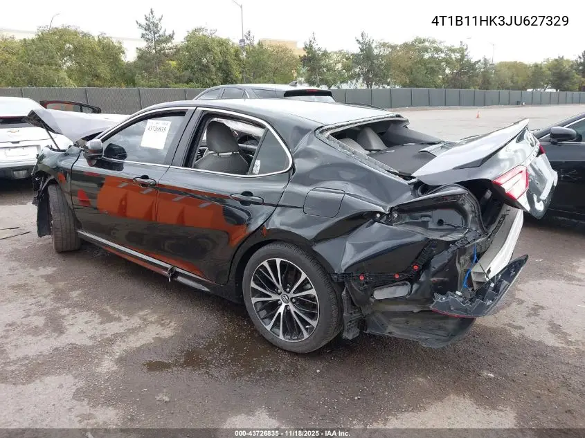 4T1B11HK3JU627329 2018 Toyota Camry Se