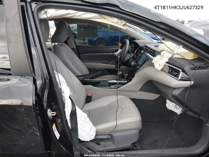 4T1B11HK3JU627329 2018 Toyota Camry Se