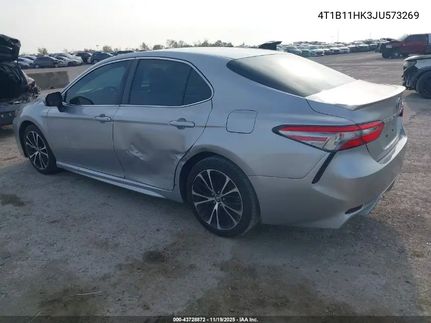 4T1B11HK3JU573269 2018 Toyota Camry Se