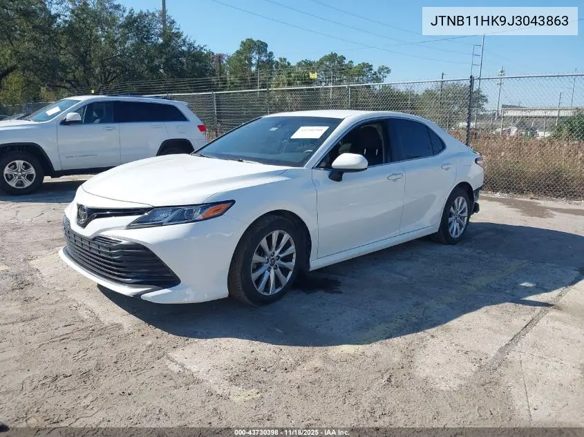 JTNB11HK9J3043863 2018 Toyota Camry Le