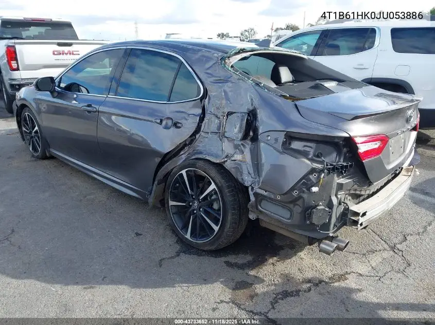 4T1B61HK0JU053886 2018 Toyota Camry Xse