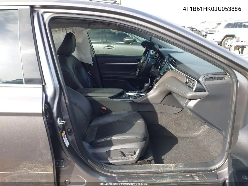 4T1B61HK0JU053886 2018 Toyota Camry Xse