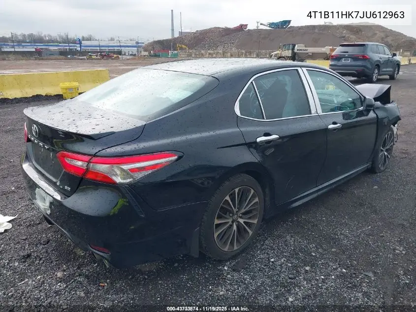 4T1B11HK7JU612963 2018 Toyota Camry Se