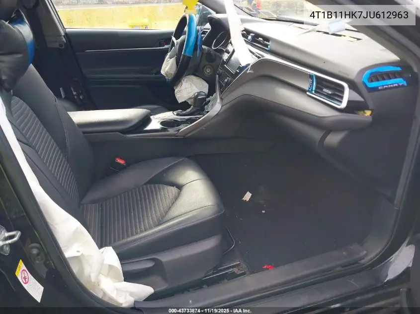 4T1B11HK7JU612963 2018 Toyota Camry Se