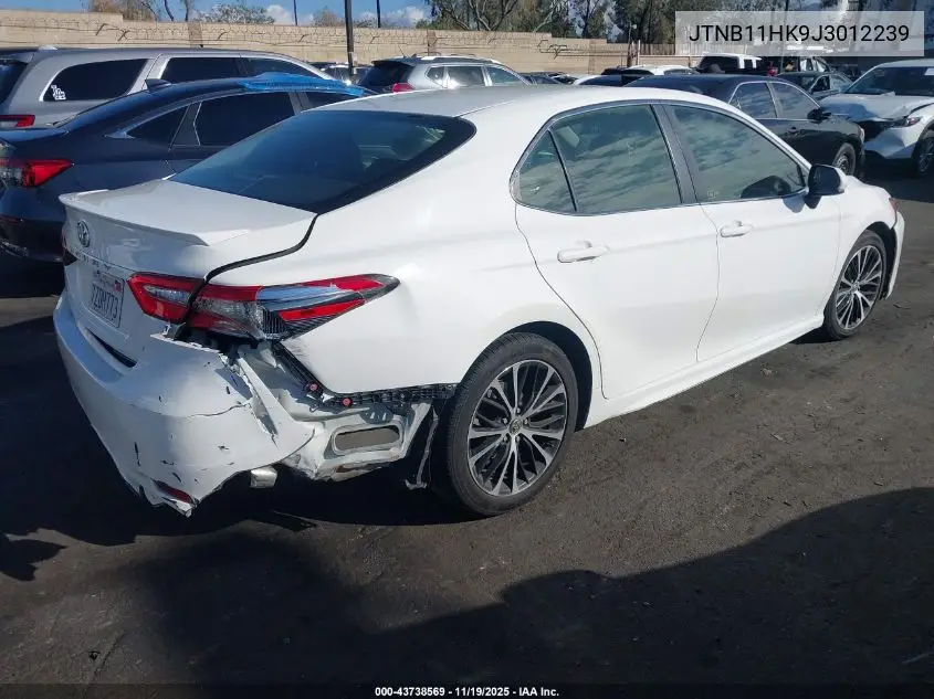JTNB11HK9J3012239 2018 Toyota Camry Se