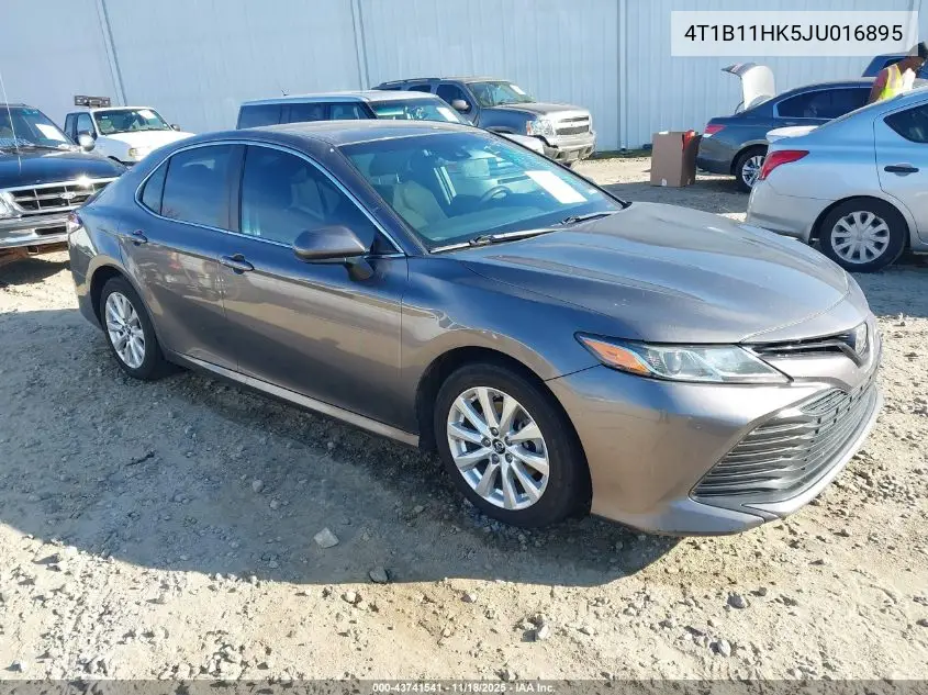 4T1B11HK5JU016895 2018 Toyota Camry Le