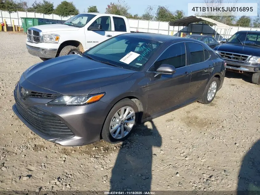 4T1B11HK5JU016895 2018 Toyota Camry Le