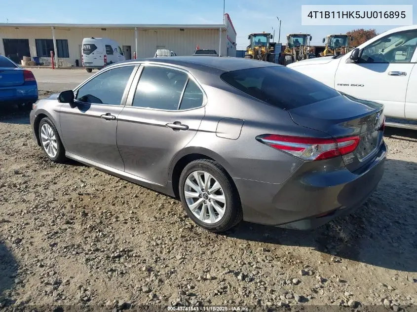 4T1B11HK5JU016895 2018 Toyota Camry Le