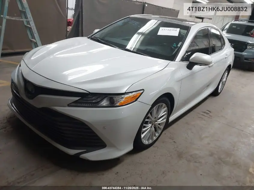 4T1BZ1HK6JU008832 2018 Toyota Camry Xle V6