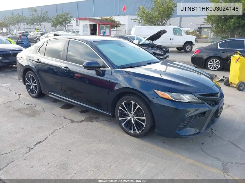 JTNB11HK0J3024148 2018 Toyota Camry L/Le/Xle/Se/Xse