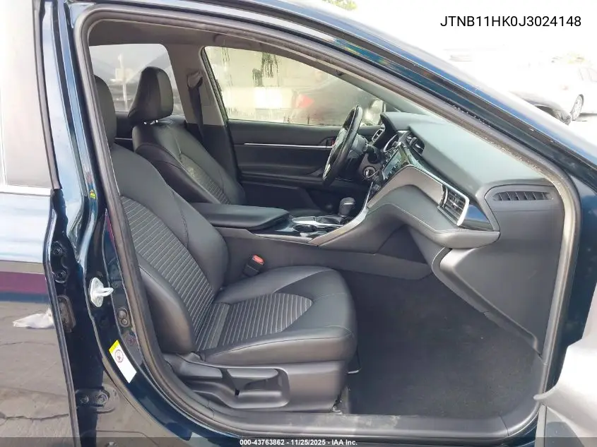JTNB11HK0J3024148 2018 Toyota Camry L/Le/Xle/Se/Xse