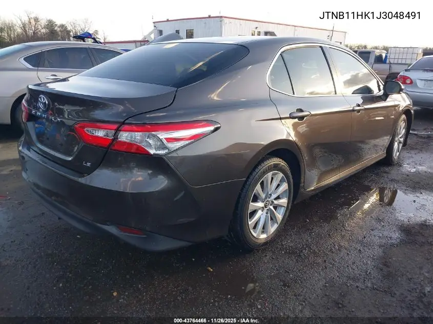 JTNB11HK1J3048491 2018 Toyota Camry Le