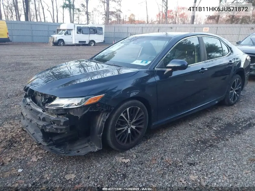 4T1B11HK6JU571872 2018 Toyota Camry Se