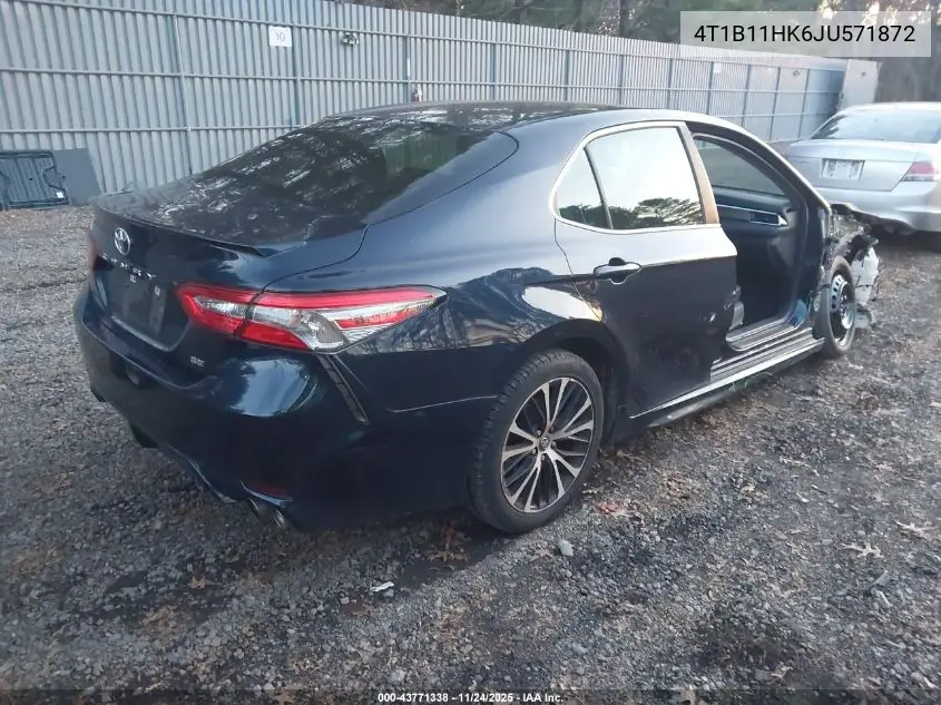 4T1B11HK6JU571872 2018 Toyota Camry Se