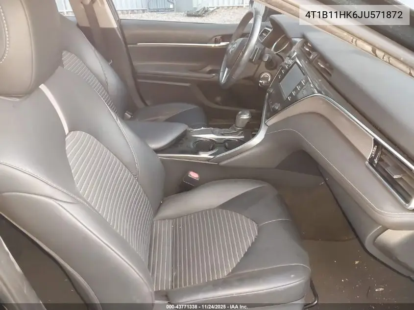 4T1B11HK6JU571872 2018 Toyota Camry Se