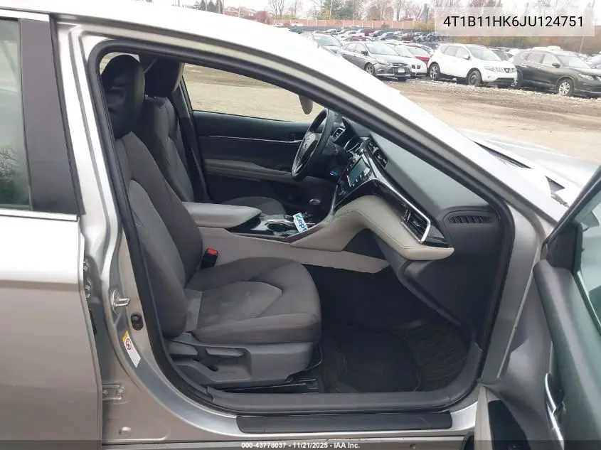 4T1B11HK6JU124751 2018 Toyota Camry Le