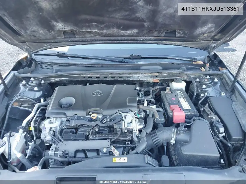 4T1B11HKXJU513361 2018 Toyota Camry Se