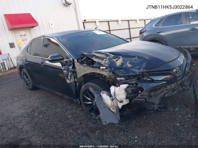 JTNB11HK5J3022864 2018 Toyota Camry Le