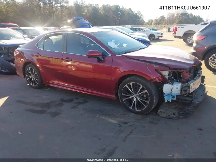 4T1B11HK0JU661907 2018 Toyota Camry Se