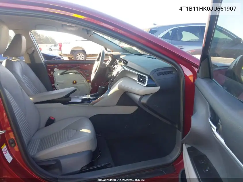 4T1B11HK0JU661907 2018 Toyota Camry Se