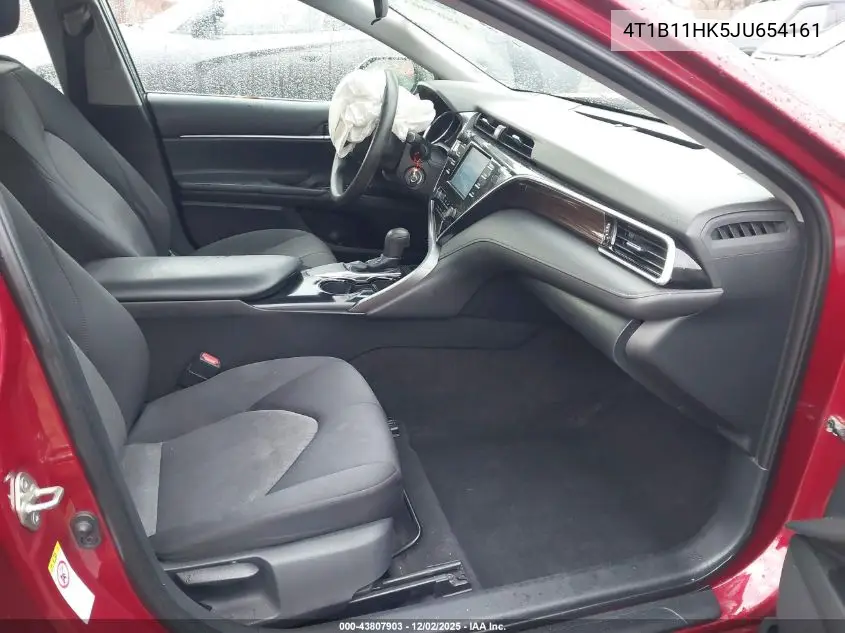 4T1B11HK5JU654161 2018 Toyota Camry Le