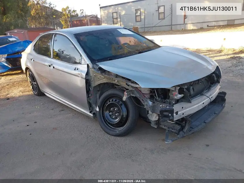 4T1B61HK5JU130011 2018 Toyota Camry Xse