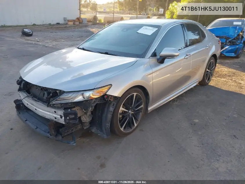 4T1B61HK5JU130011 2018 Toyota Camry Xse