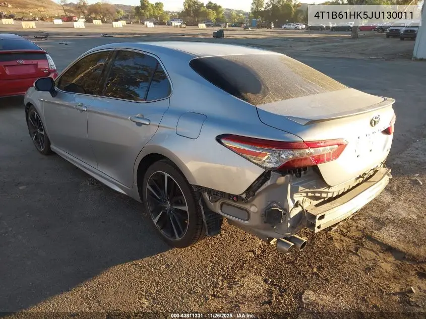 4T1B61HK5JU130011 2018 Toyota Camry Xse