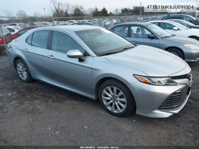 4T1B11HK8JU099304 2018 Toyota Camry Le