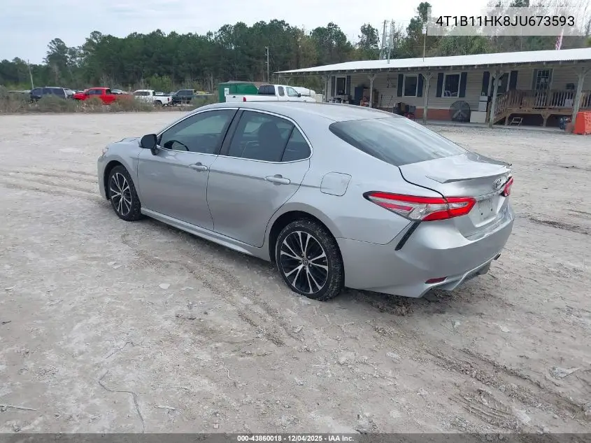 4T1B11HK8JU673593 2018 Toyota Camry Se