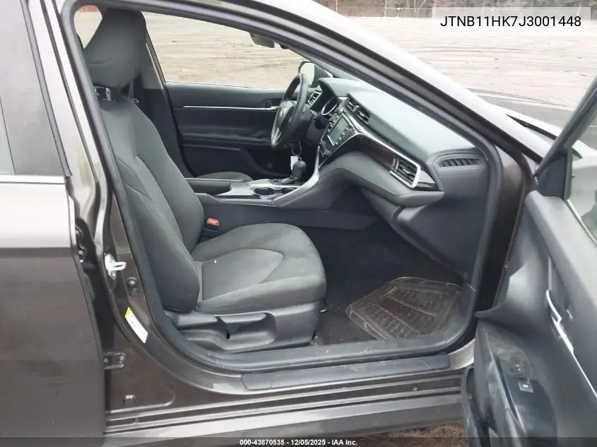 JTNB11HK7J3001448 2018 Toyota Camry Le