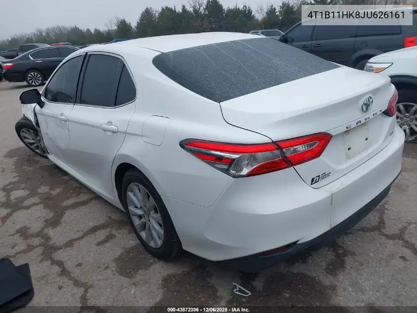 4T1B11HK8JU626161 2018 Toyota Camry Le