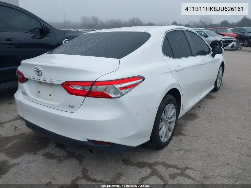 4T1B11HK8JU626161 2018 Toyota Camry Le