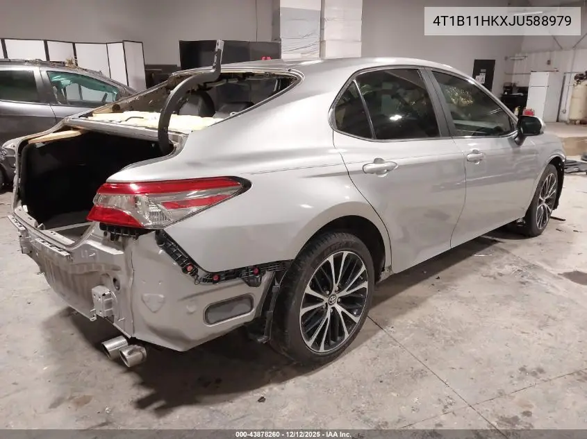 4T1B11HKXJU588979 2018 Toyota Camry Se
