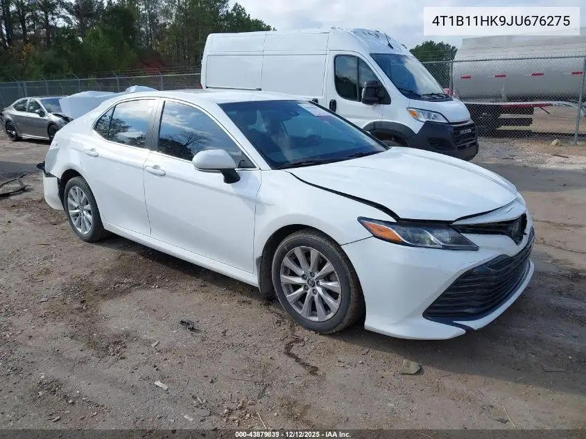 4T1B11HK9JU676275 2018 Toyota Camry Le