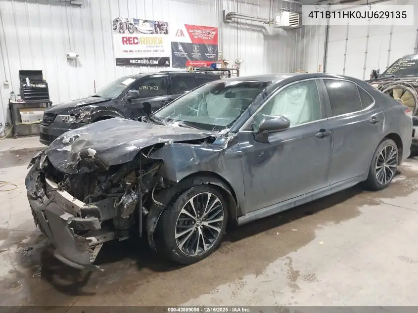4T1B11HK0JU629135 2018 Toyota Camry Se