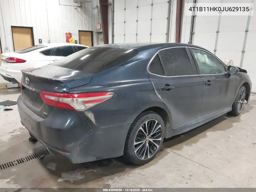 4T1B11HK0JU629135 2018 Toyota Camry Se