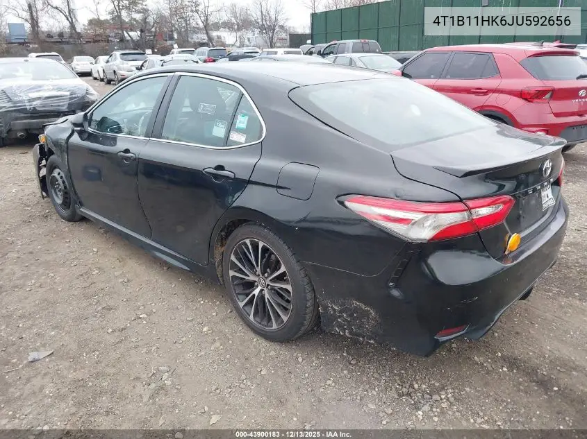 4T1B11HK6JU592656 2018 Toyota Camry Se