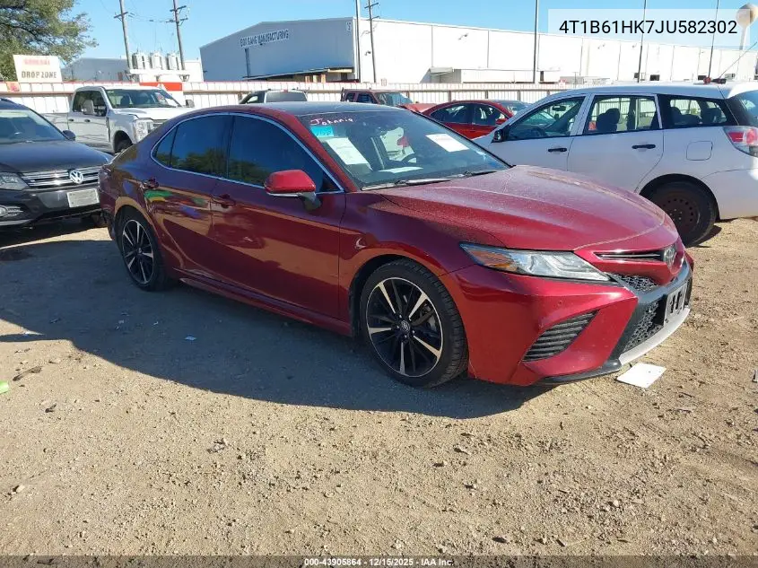 4T1B61HK7JU582302 2018 Toyota Camry Xse