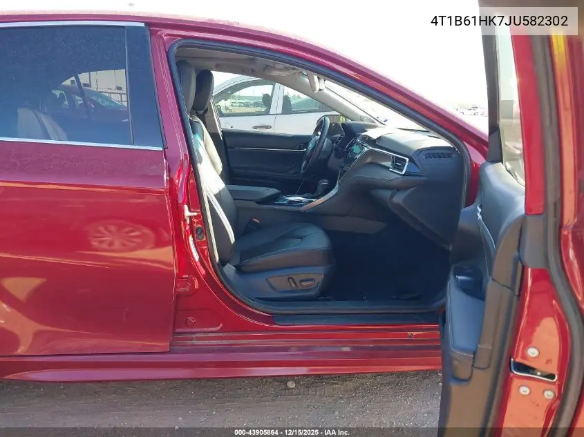 4T1B61HK7JU582302 2018 Toyota Camry Xse