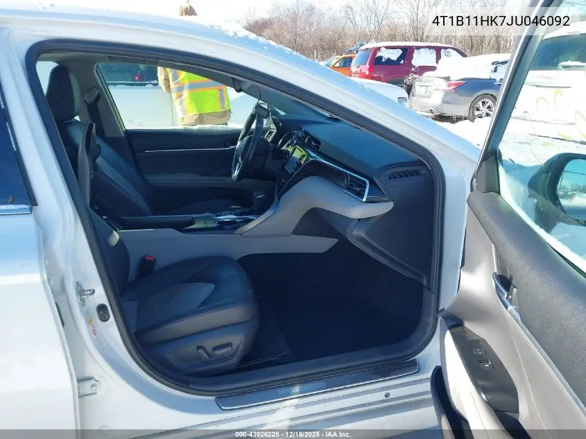 4T1B11HK7JU046092 2018 Toyota Camry Xle