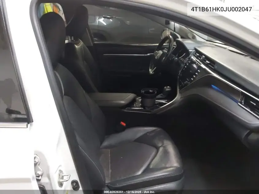 4T1B61HK0JU002047 2018 Toyota Camry Xse