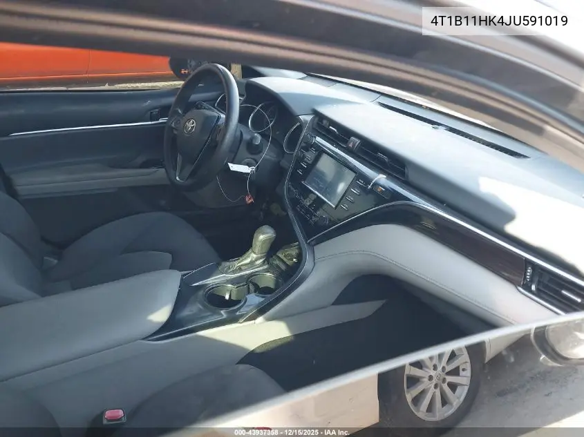 4T1B11HK4JU591019 2018 Toyota Camry Le