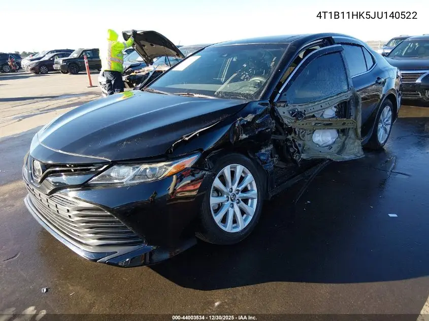 4T1B11HK5JU140522 2018 Toyota Camry Le