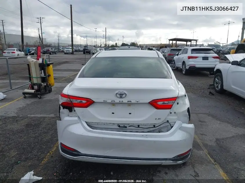JTNB11HK5J3066427 2018 Toyota Camry Le