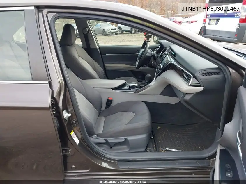 JTNB11HK5J3002467 2018 Toyota Camry Le