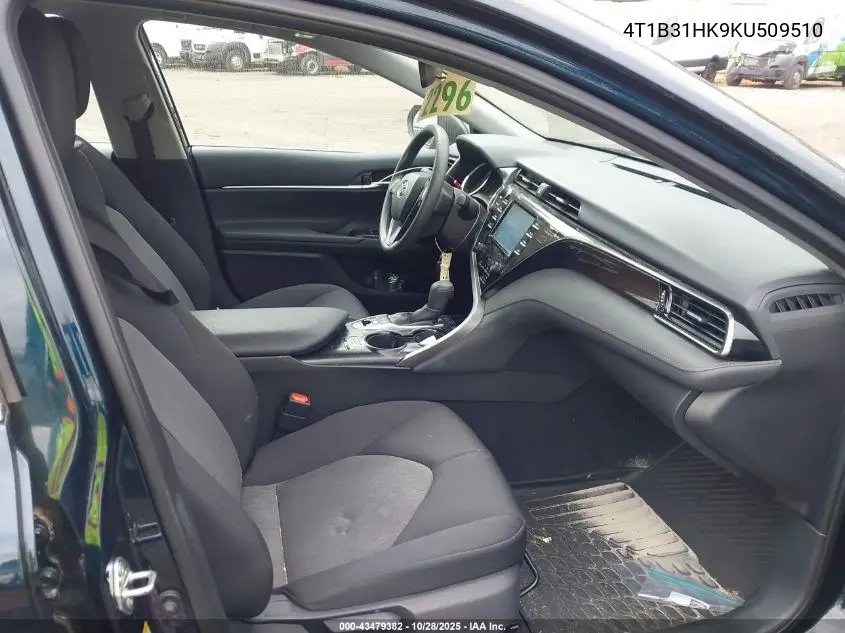 4T1B31HK9KU509510 2019 Toyota Camry Hybrid Le