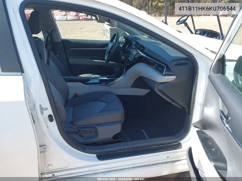 4T1B11HK6KU706544 2019 Toyota Camry Le